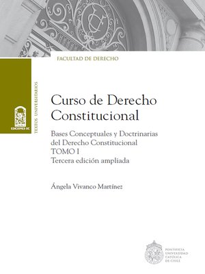 cover image of Curso de Derecho Constitucional Tomo I